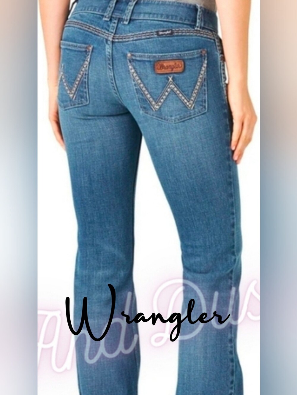 Wrangler Retro Sadie Rhinestone Pocket Jeans